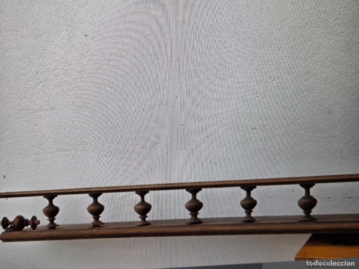 Vintage: entande de madera antigua - Foto 4
