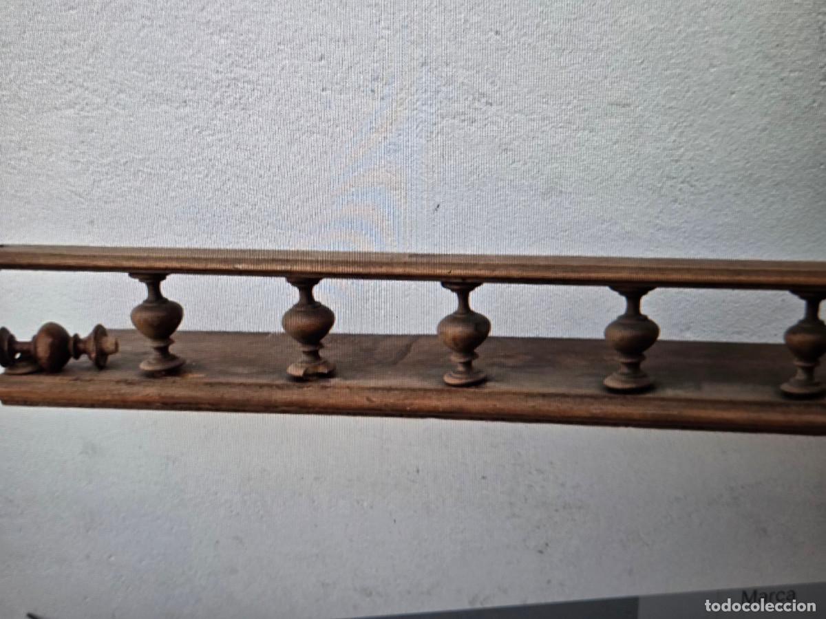 Vintage: entande de madera antigua - Foto 5