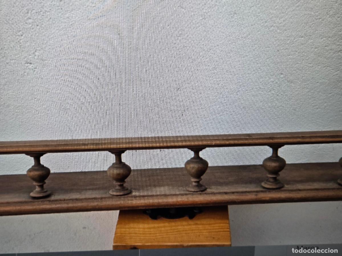 Vintage: entande de madera antigua - Foto 7
