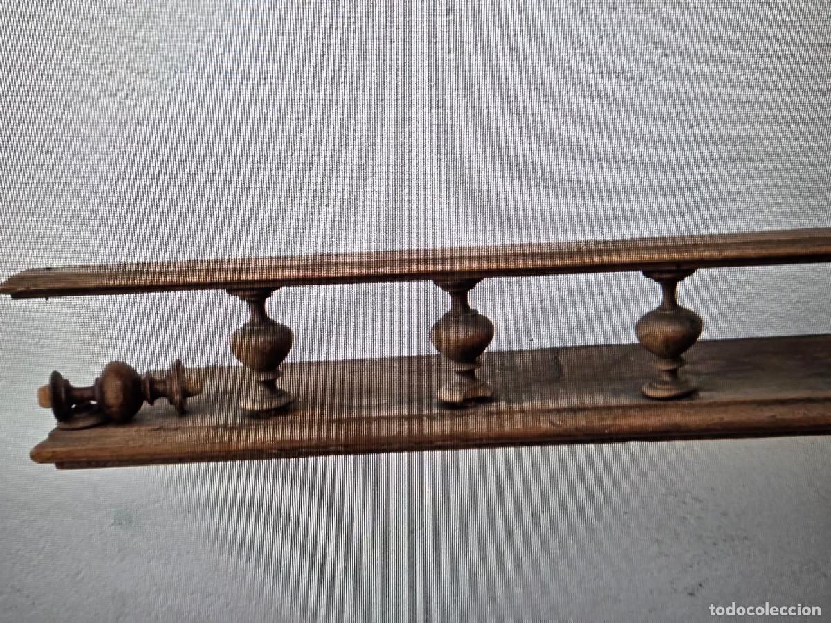 Vintage: entande de madera antigua - Foto 8