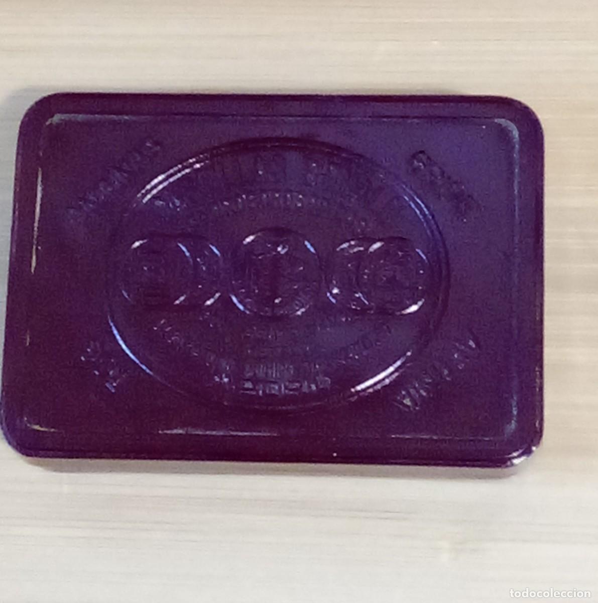 Vintage: Caja de BAQUELITA GRANATE Pastillas BONALD Estado Impecable Farmacia Antigua A&ntilde;os 40