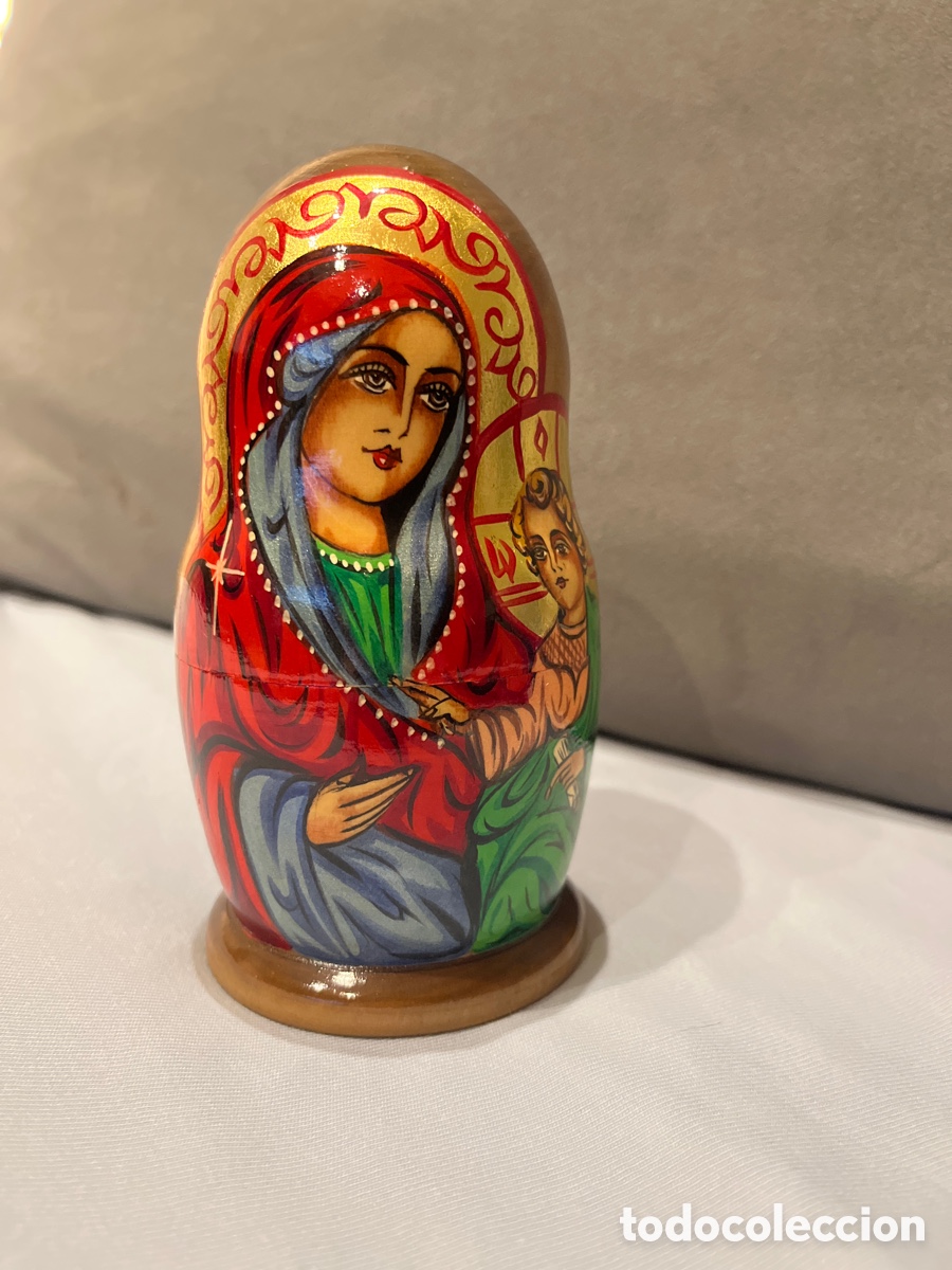 Vintage: Matrioshka o mu&ntilde;eca rusa tradicional - Foto 1