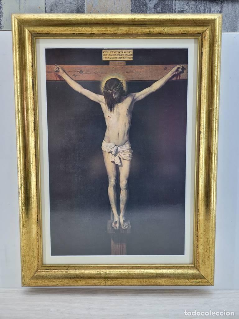 Vintage: CUADRO DE CRISTO DE VEL&Aacute;ZQUEZ - Foto 1