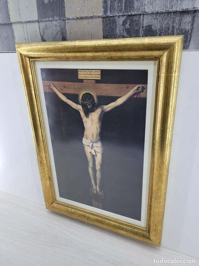 Vintage: CUADRO DE CRISTO DE VEL&Aacute;ZQUEZ - Foto 3