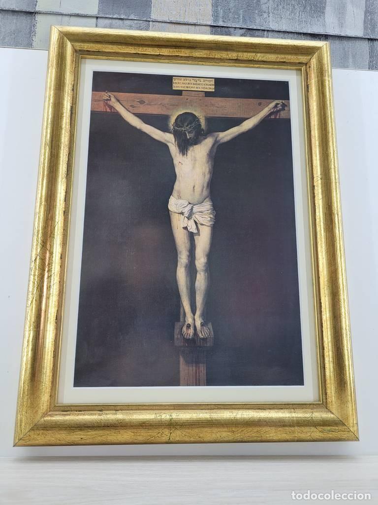 Vintage: CUADRO DE CRISTO DE VEL&Aacute;ZQUEZ - Foto 4