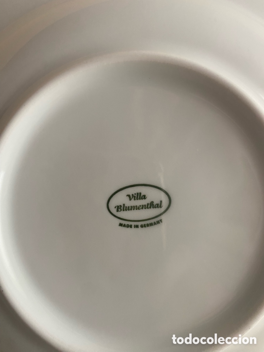 Vintage: Dos platos hondos Villa Blumenthal - Foto 2
