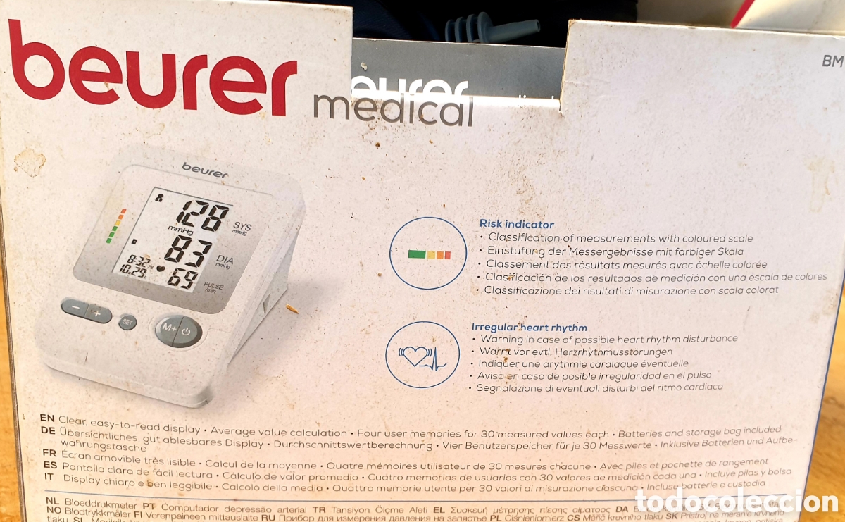 Vintage: Tensi&oacute;metro Beurer sin uso - Foto 2