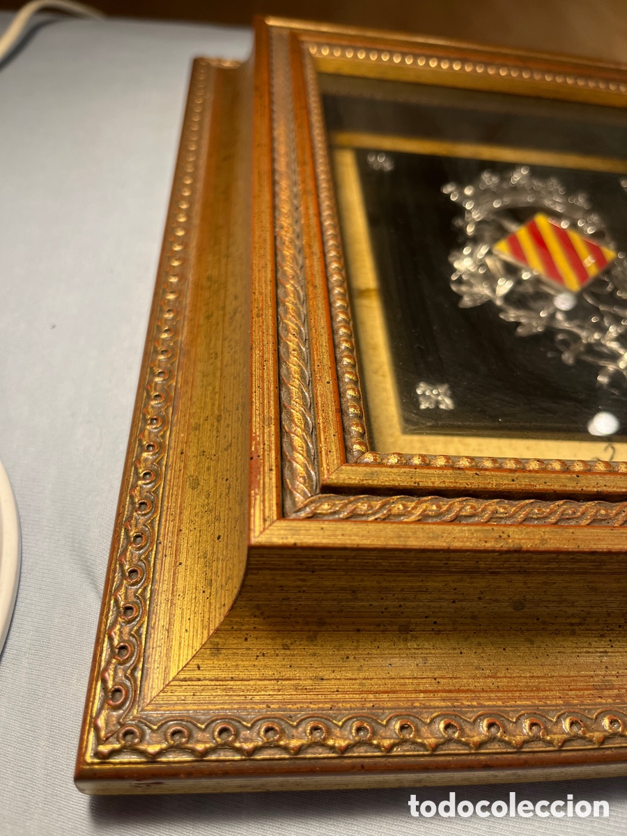 Vintage: Cuadro con escudo de Valencia - Foto 2
