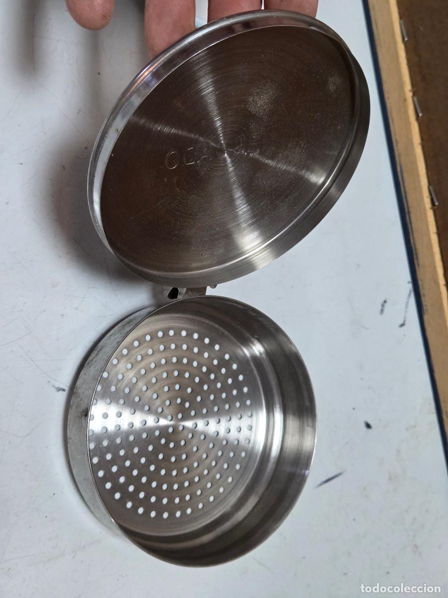 Vintage: colador de aceite de acero - Foto 4