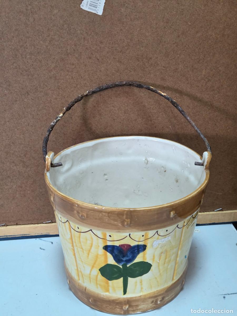 Vintage: cubo de ceramica vintage - Foto 2