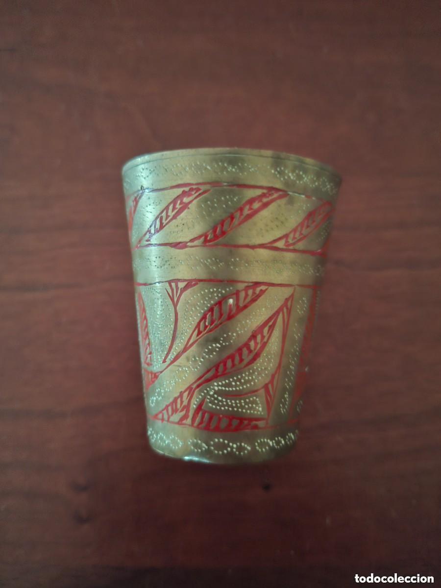 Vintage: Vaso cloisonne de metal - Foto 1