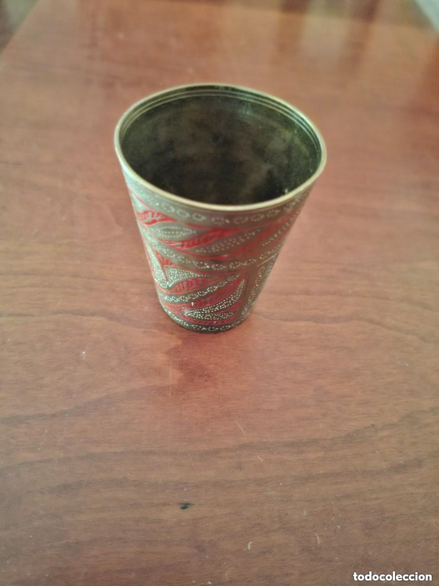 Vintage: Vaso cloisonne de metal - Foto 2