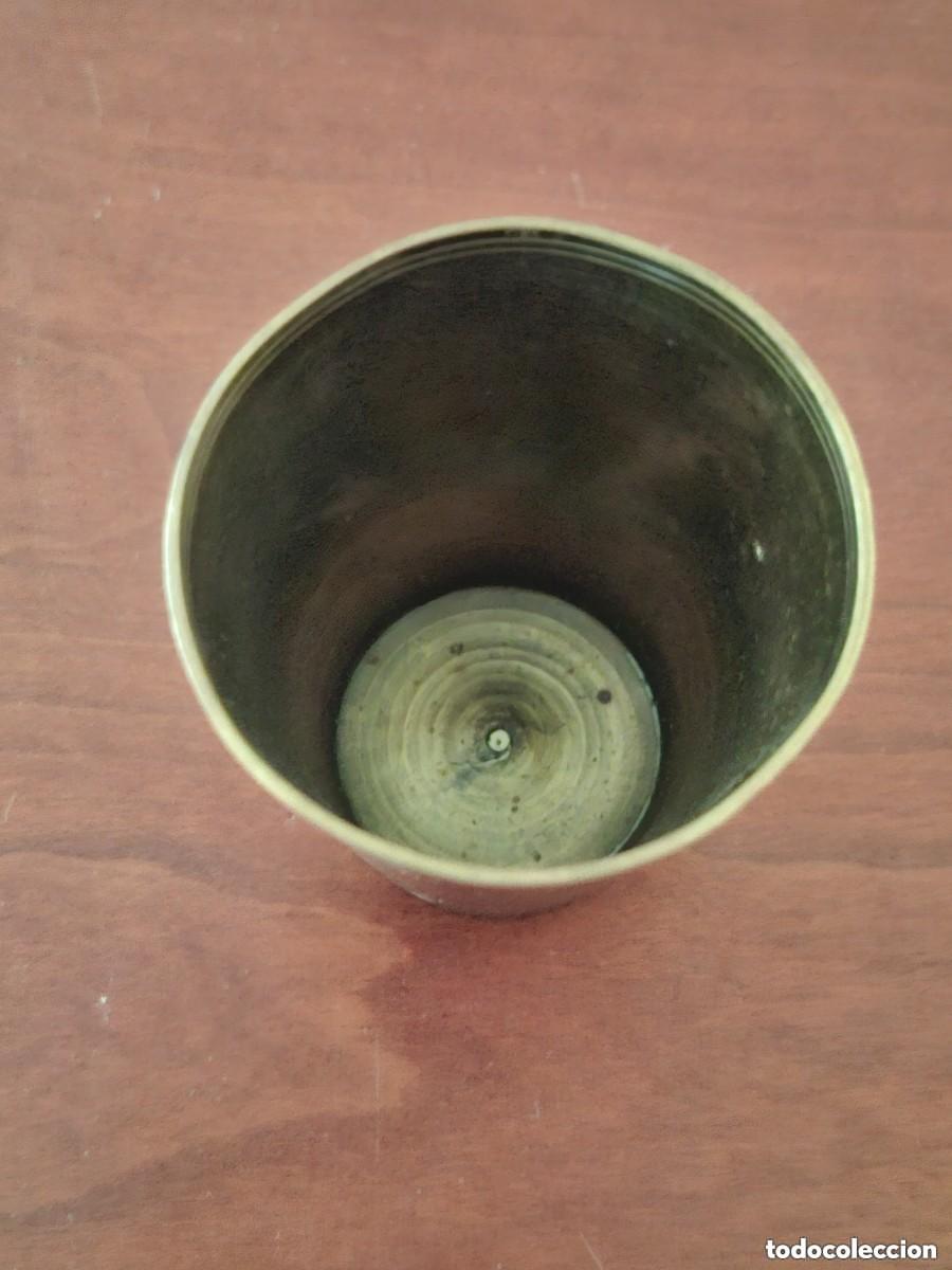 Vintage: Vaso cloisonne de metal - Foto 3