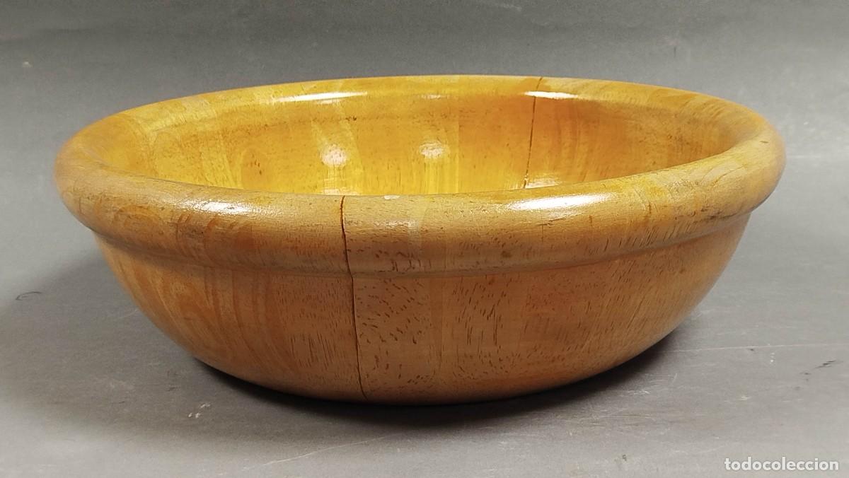 Vintage: FRUTERO DE MADERA TALLADA - Foto 4