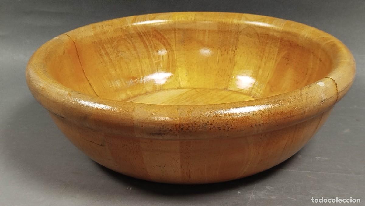 Vintage: FRUTERO DE MADERA TALLADA - Foto 5