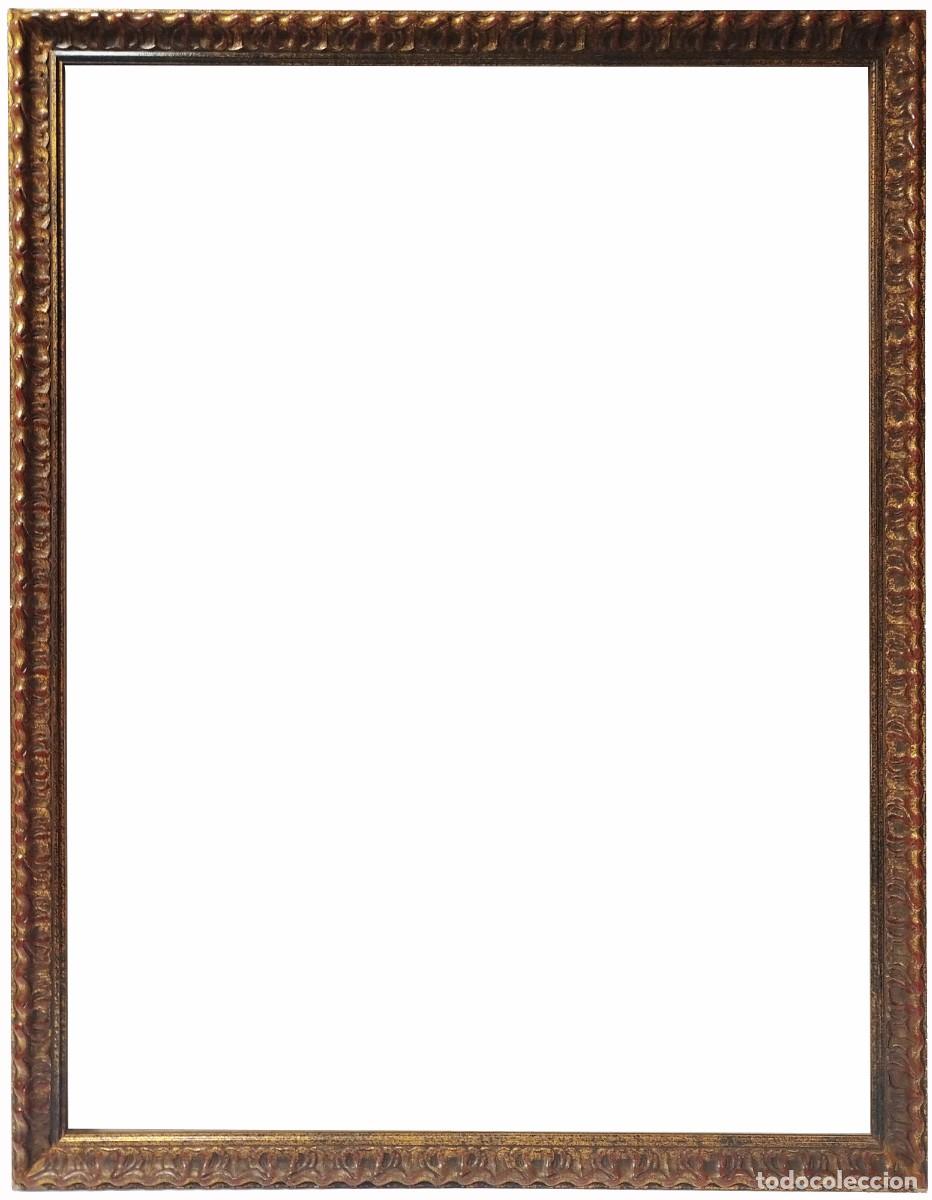 Vintage: MARCO GRANDE MODERNO DE MADERA - Foto 1