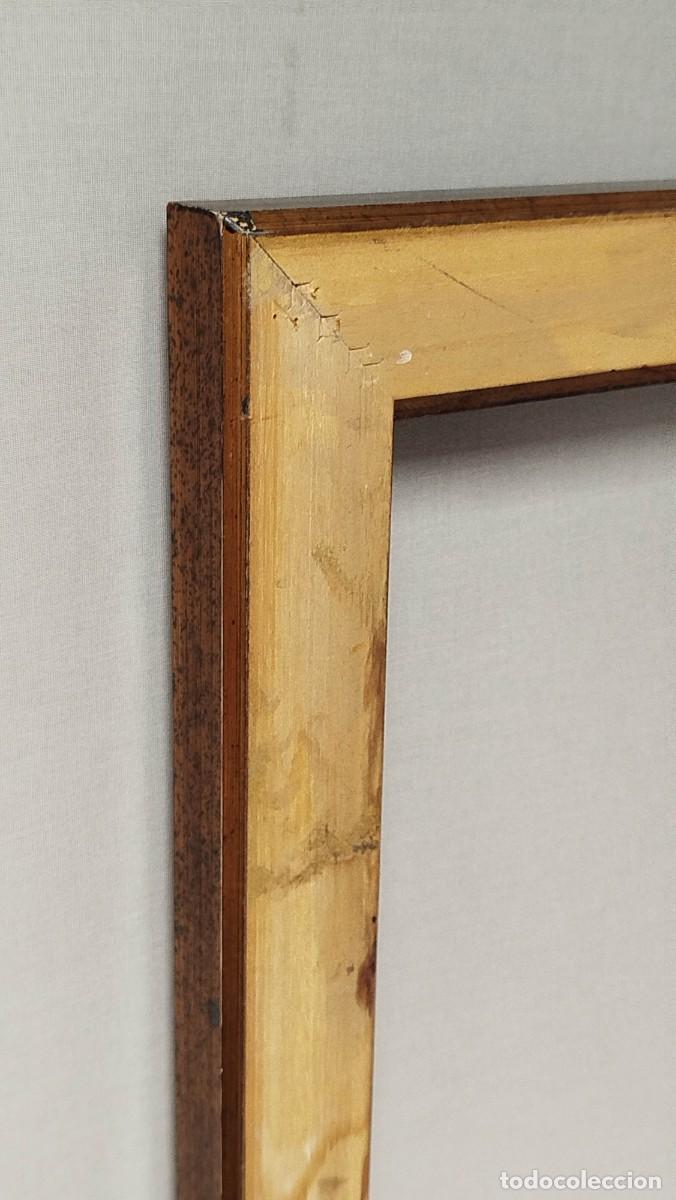 Vintage: MARCO GRANDE MODERNO DE MADERA - Foto 10