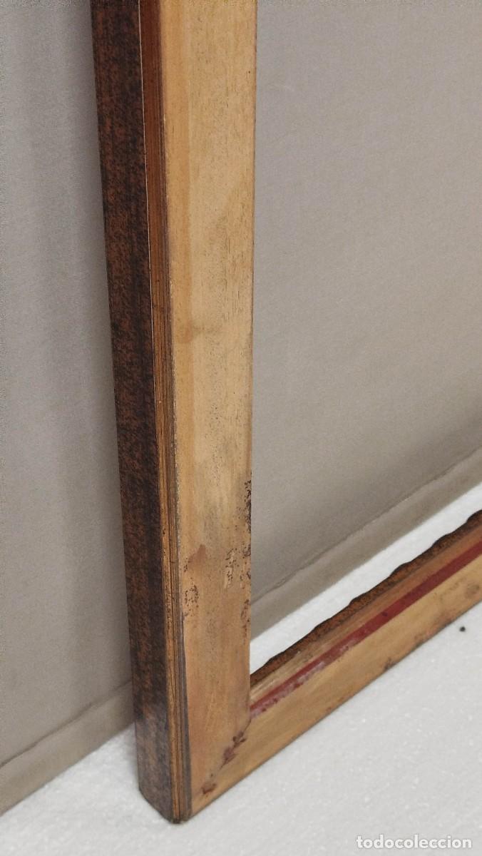 Vintage: MARCO GRANDE MODERNO DE MADERA - Foto 11