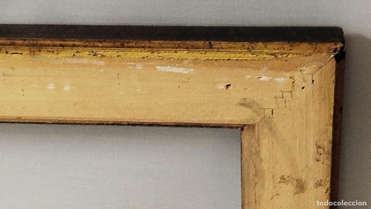 Vintage: MARCO GRANDE MODERNO DE MADERA - Foto 12
