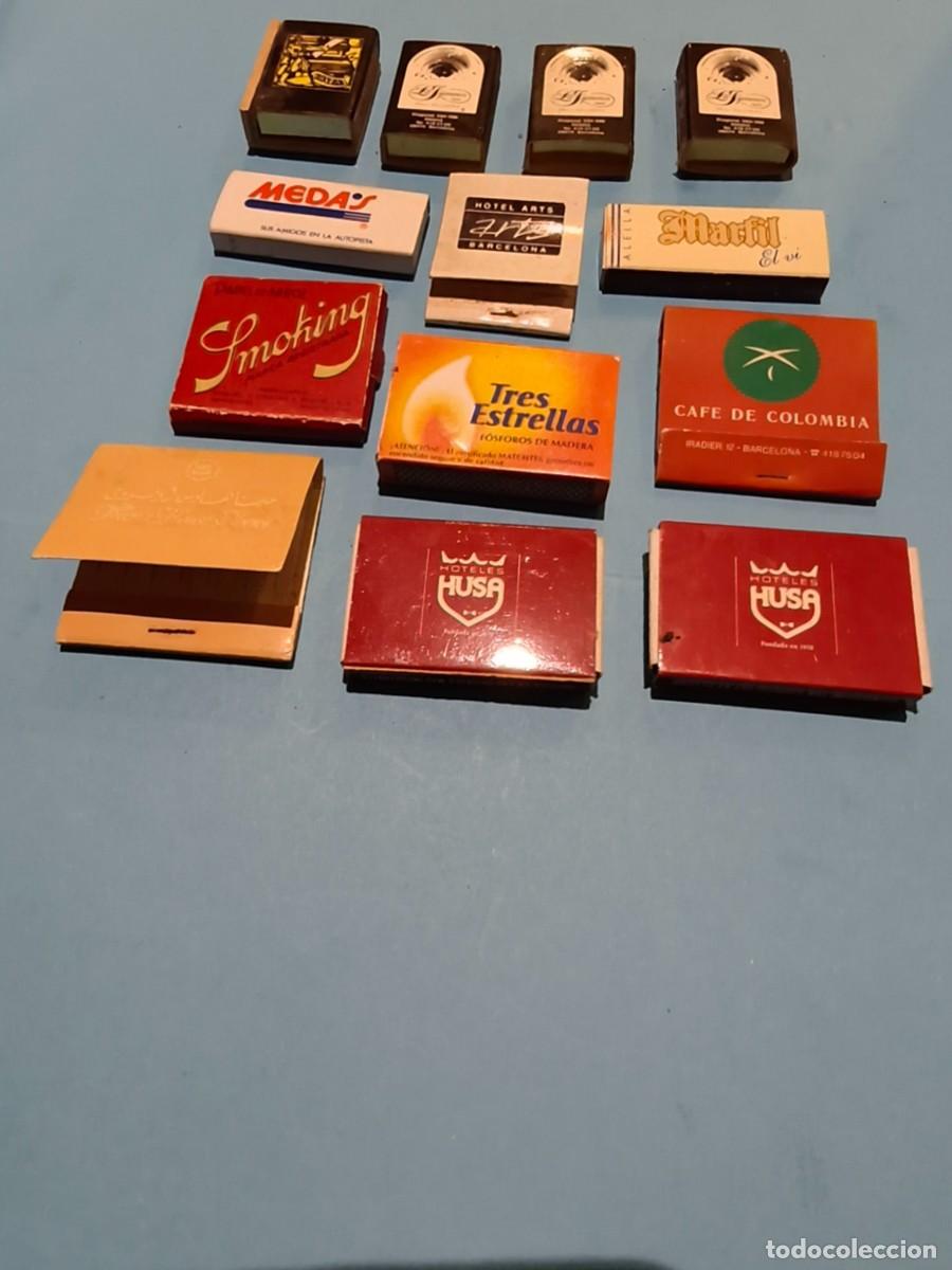 Vintage: Lote de 13 cajas de cerillas variadas - Foto 2