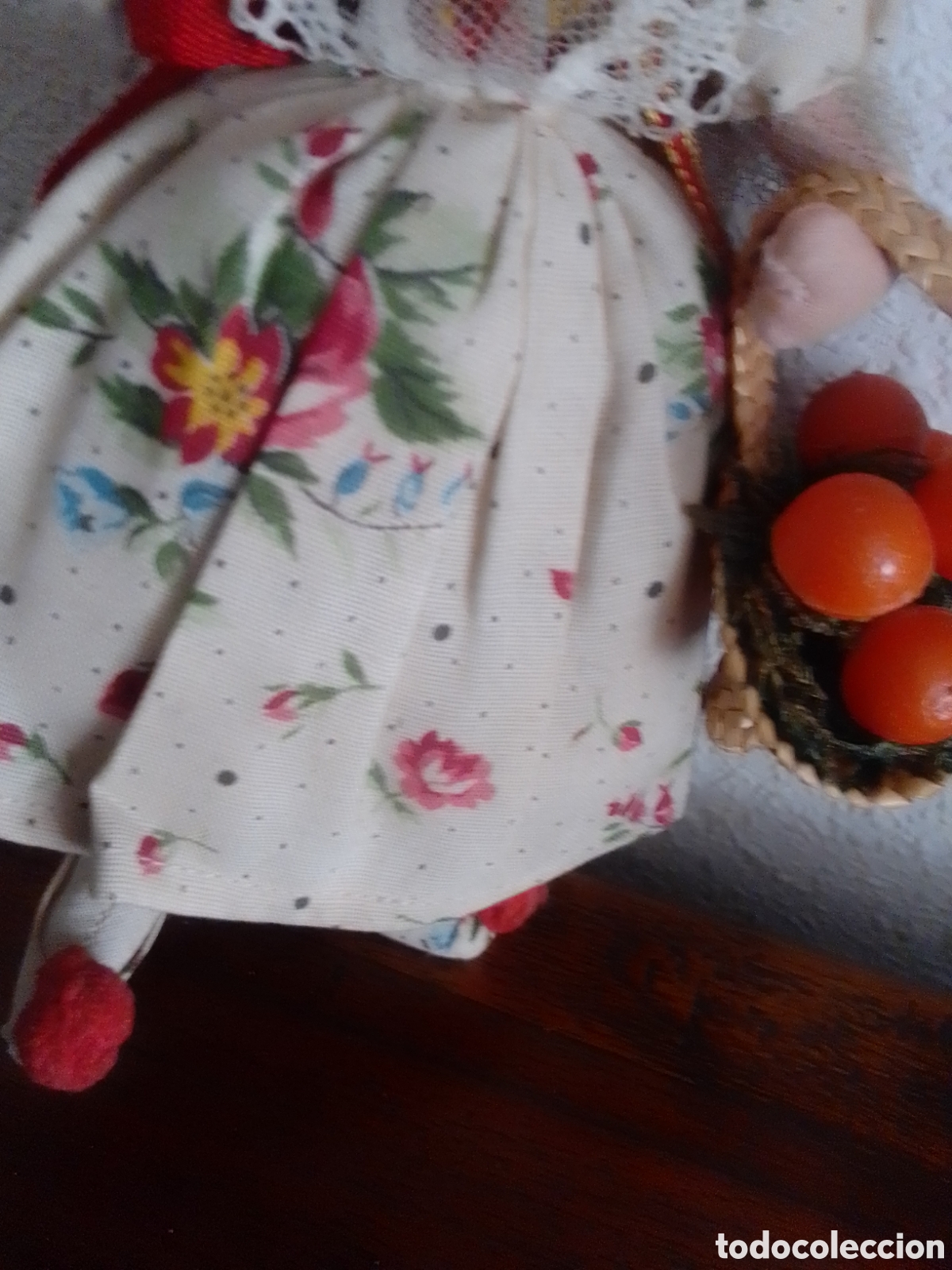 Vintage: Mu&ntilde;eca fallera artesanal - Foto 5