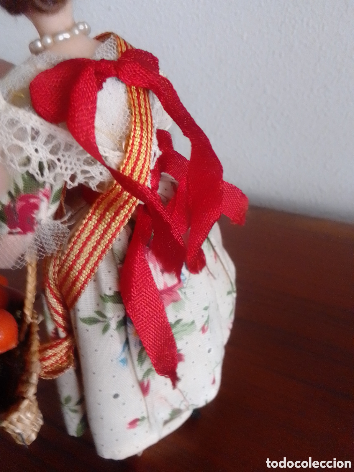 Vintage: Mu&ntilde;eca fallera artesanal - Foto 8