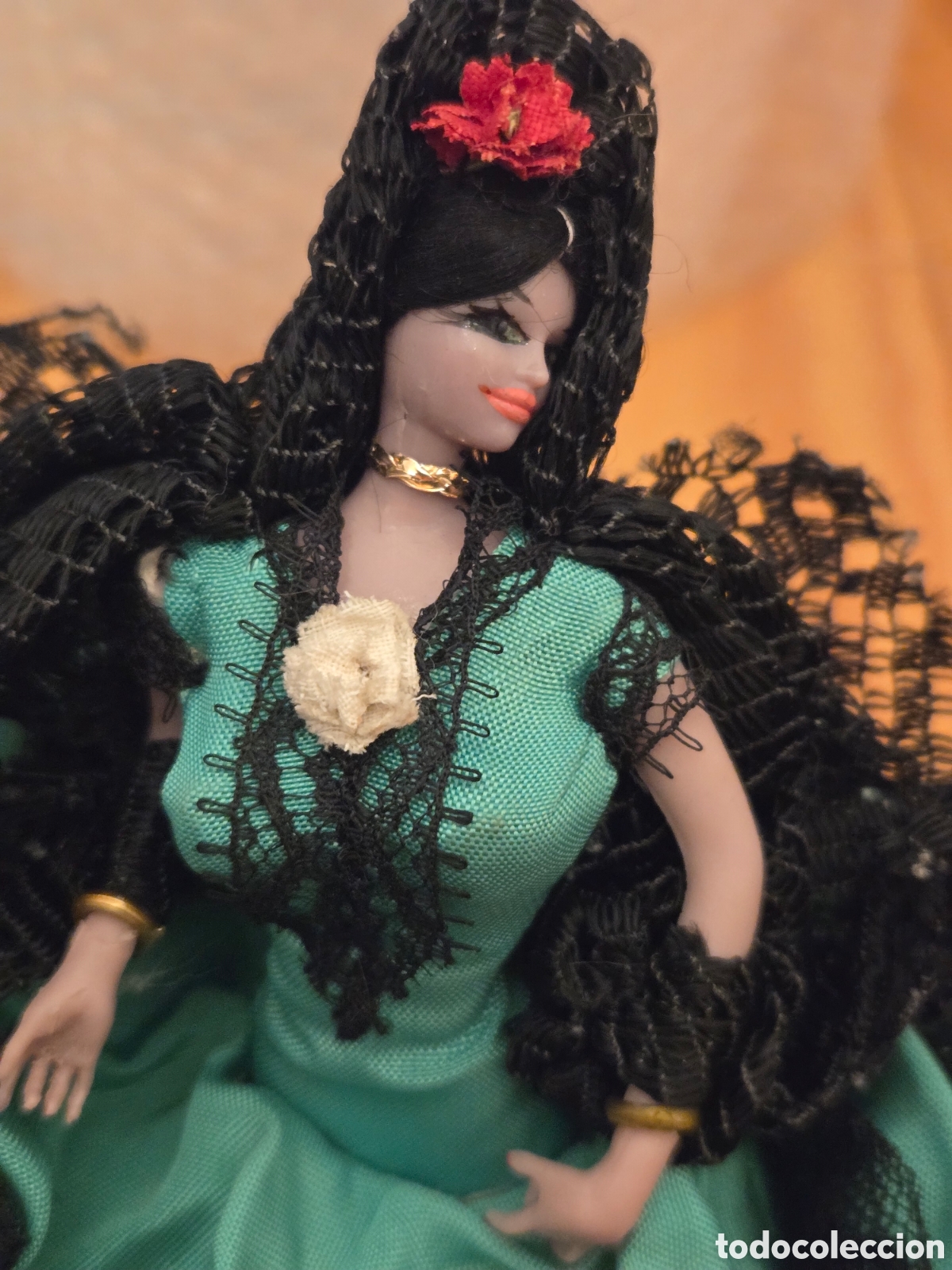 Vintage: Antigua flamenca Grain - Foto 3