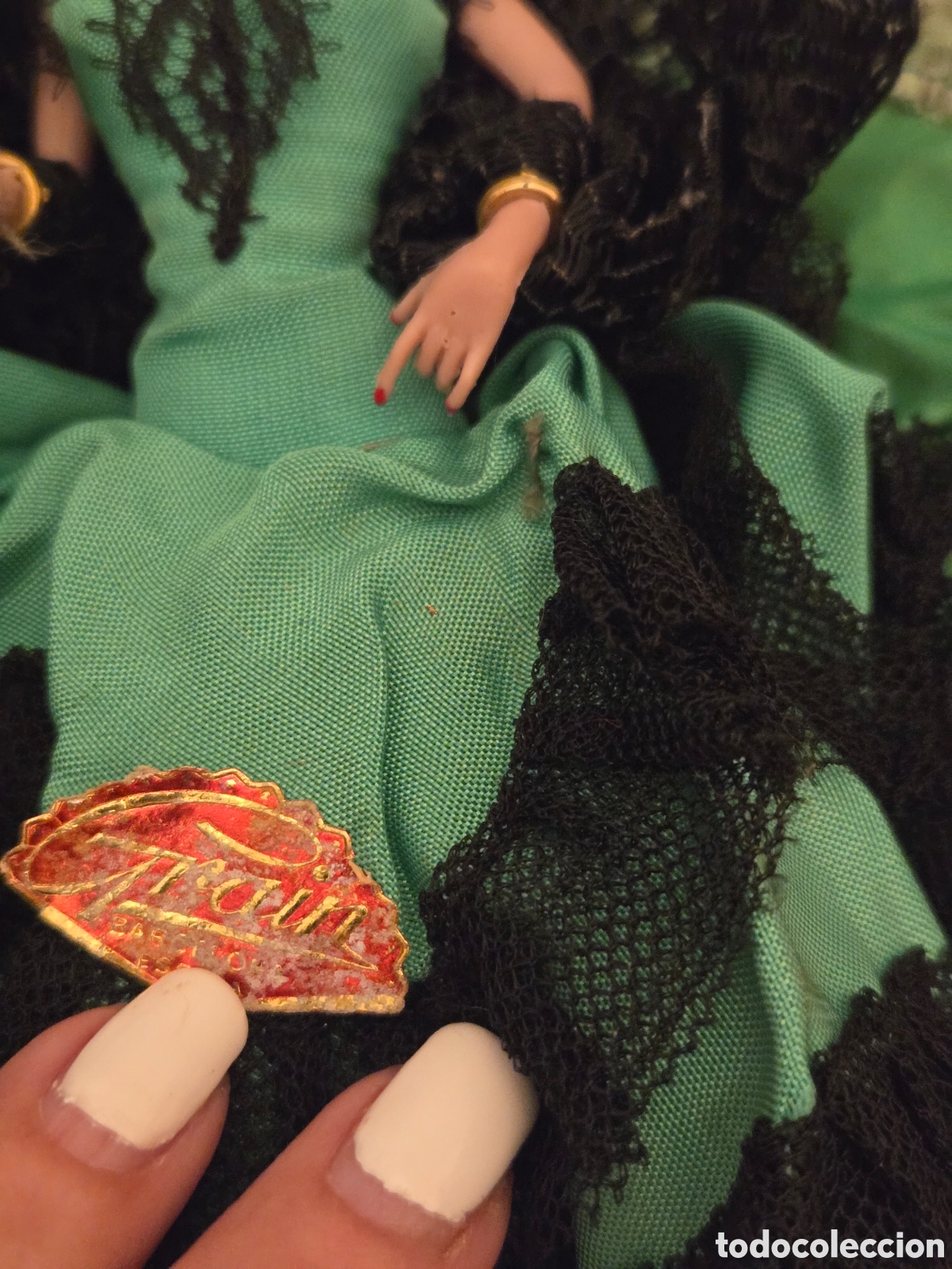 Vintage: Antigua flamenca Grain - Foto 5