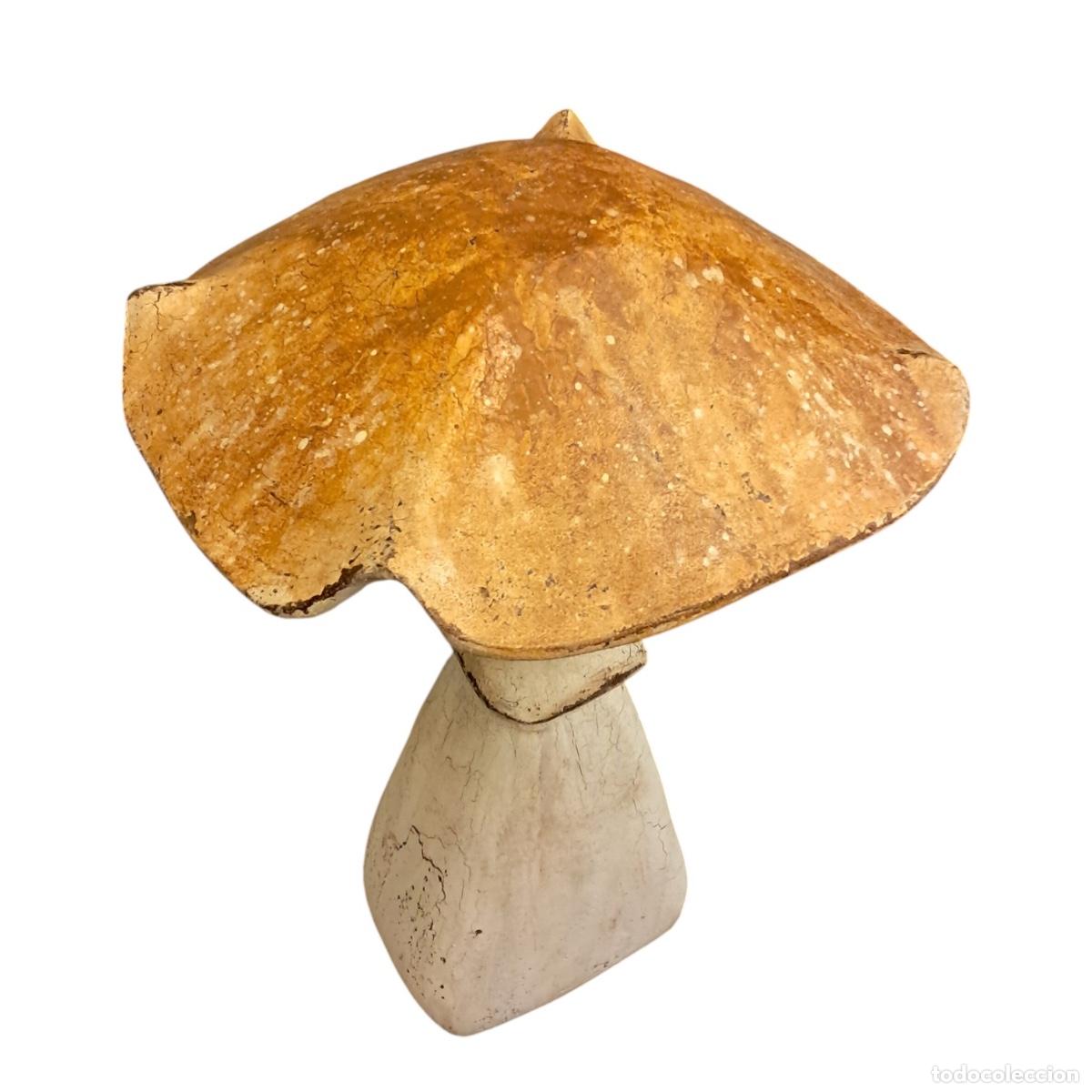 Vintage: Seta de Madera Policromada Amarilla - Foto 2