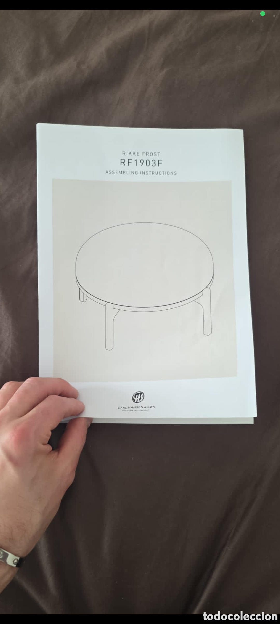 Vintage: Reposapi&eacute;s Carl Hansen and Son - Foto 5