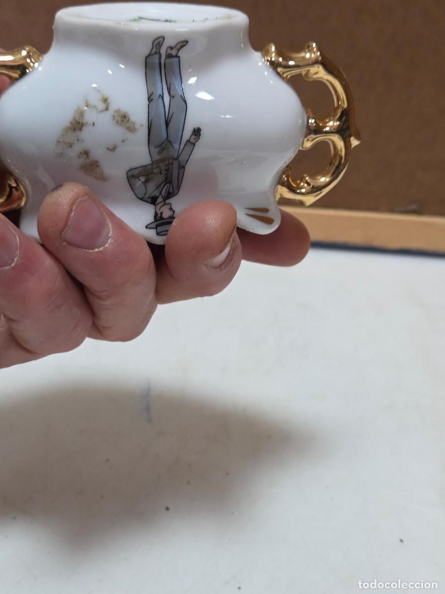 Vintage: peque&ntilde;o jarron de porcelana - Foto 4