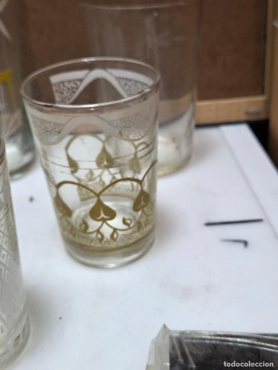Vintage: 6 vasos de cristal vintage - Foto 4