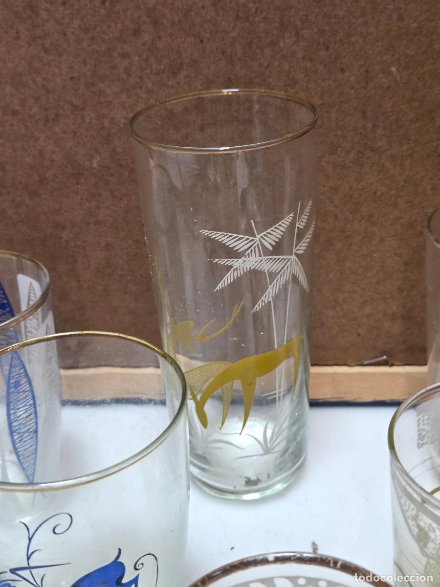 Vintage: 6 vasos de cristal vintage - Foto 5