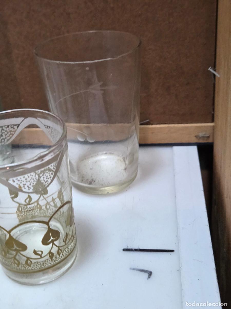 Vintage: 6 vasos de cristal vintage - Foto 7