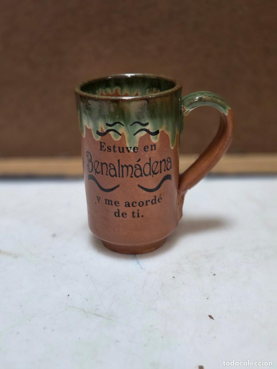 Vintage: jarra de ceramica recuerdos - Foto 1