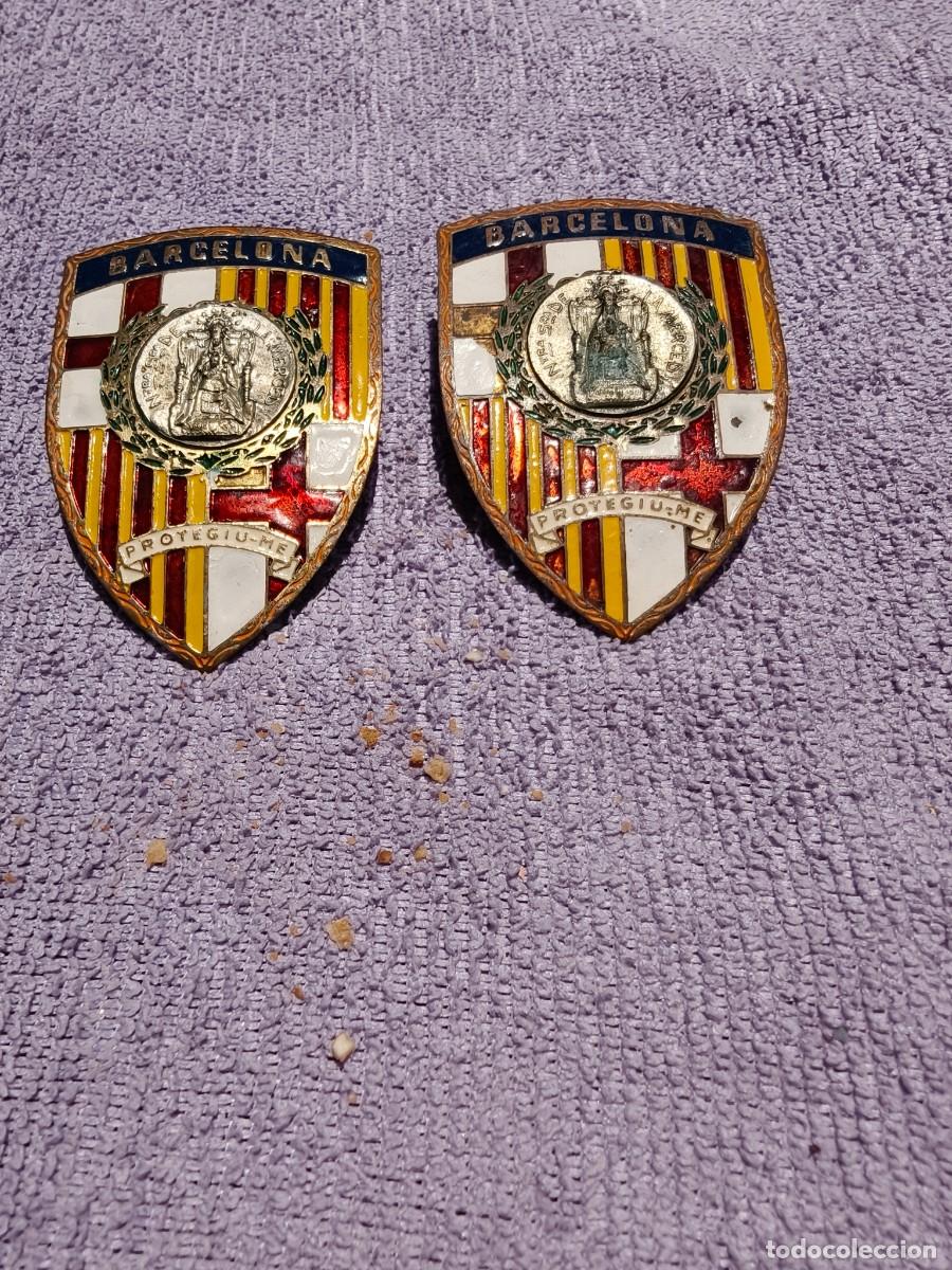 Vintage: Placas de cotxe, De,yNtra se&ntilde;ora de la Merce - Foto 1