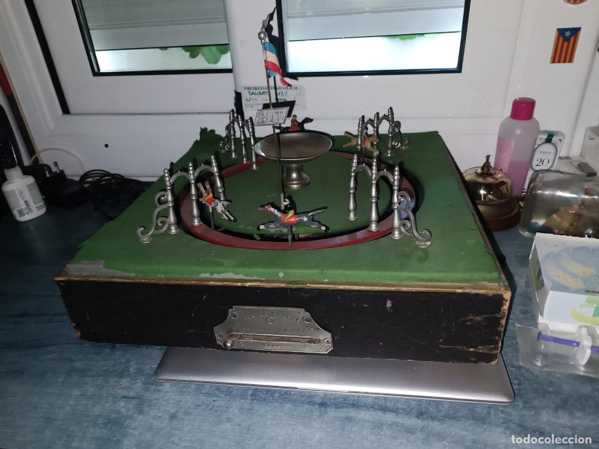 Vintage: Antiguo juego de apuestas de caballos - Foto 4