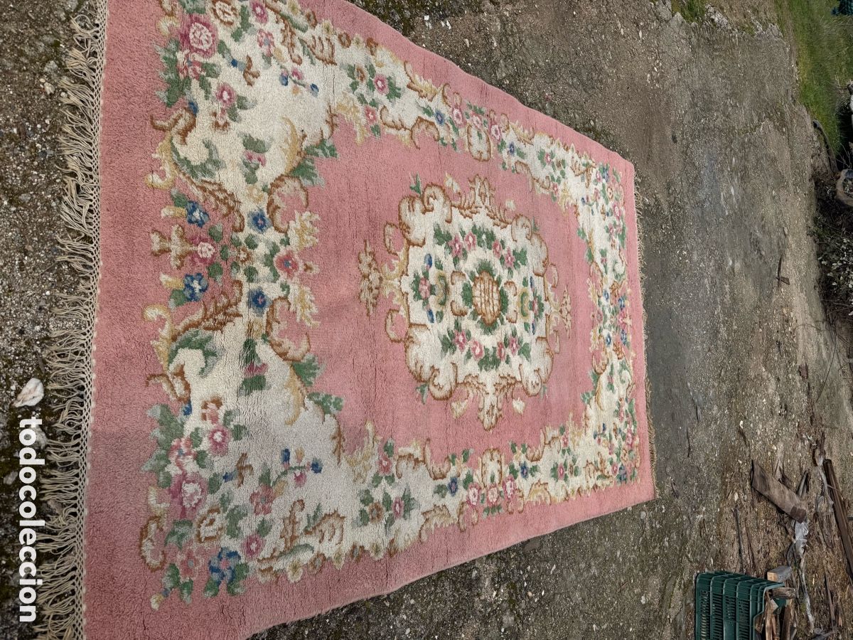 Vintage: Alfombra hecha a mano