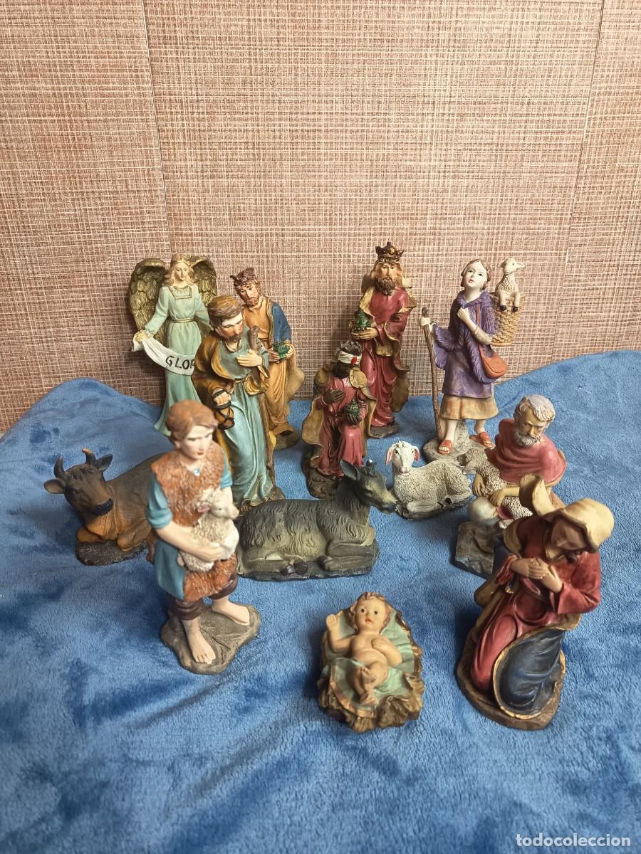 Vintage: Nacimiento de resina - Foto 1