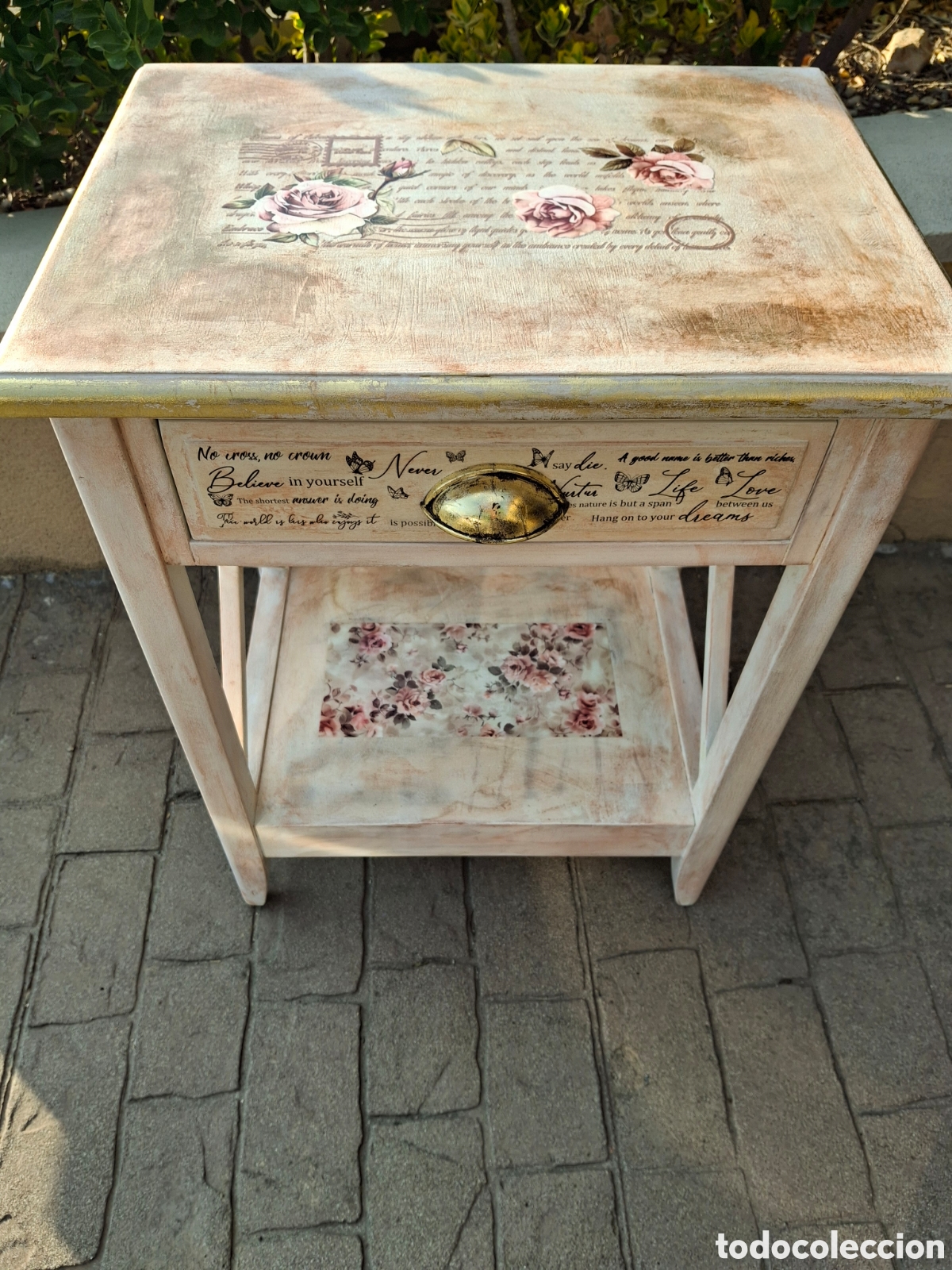 Vintage: Mueble auxiliar restaurado - Foto 5