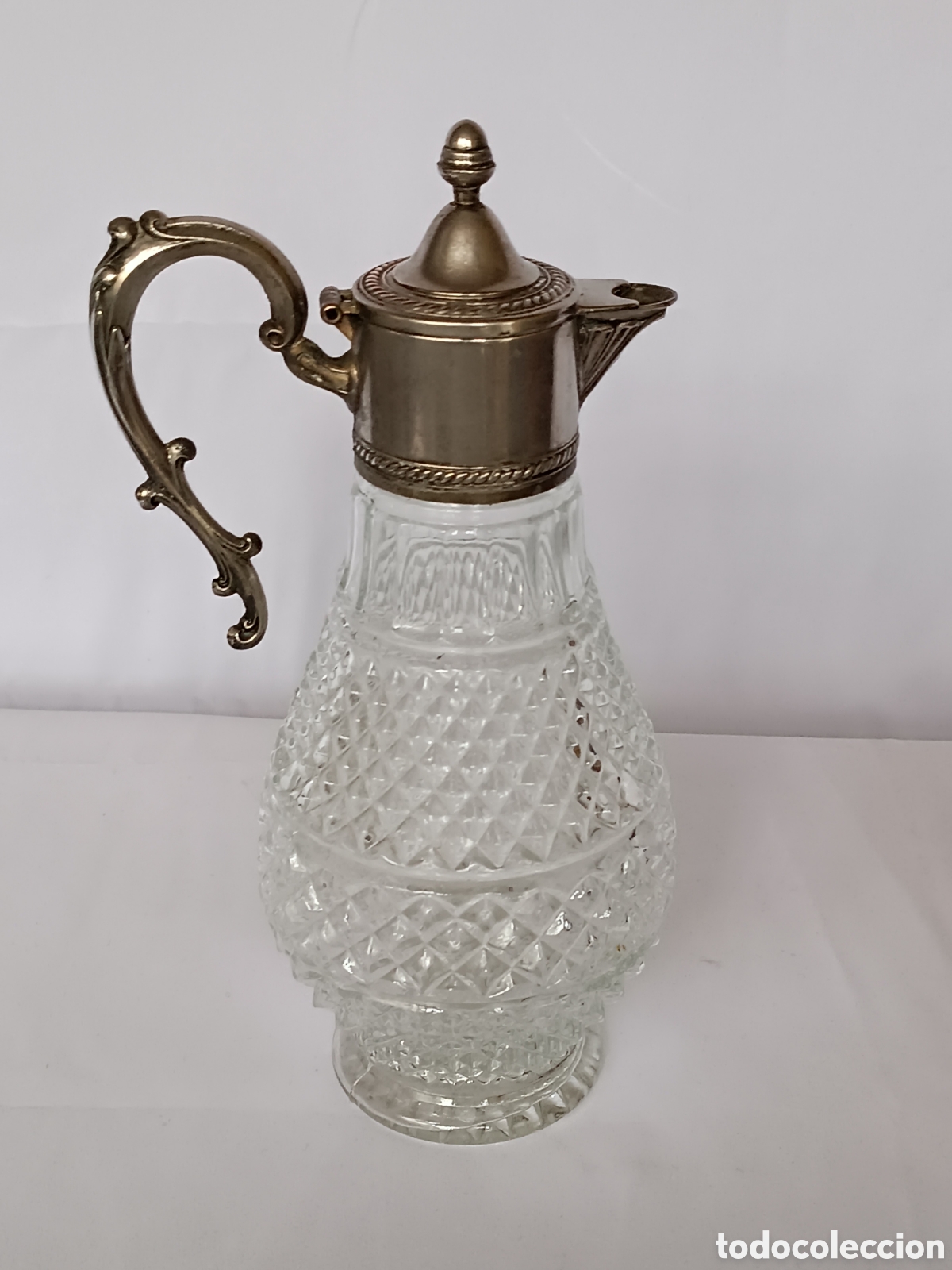 Vintage: Jarra de cristal estilo victoriano - Foto 2