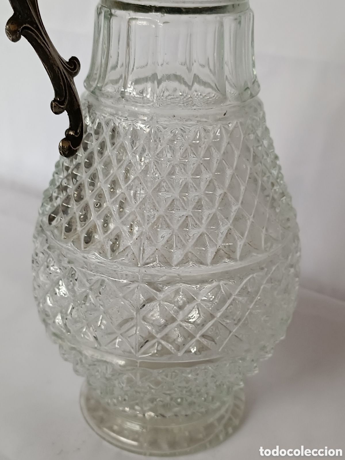 Vintage: Jarra de cristal estilo victoriano - Foto 5