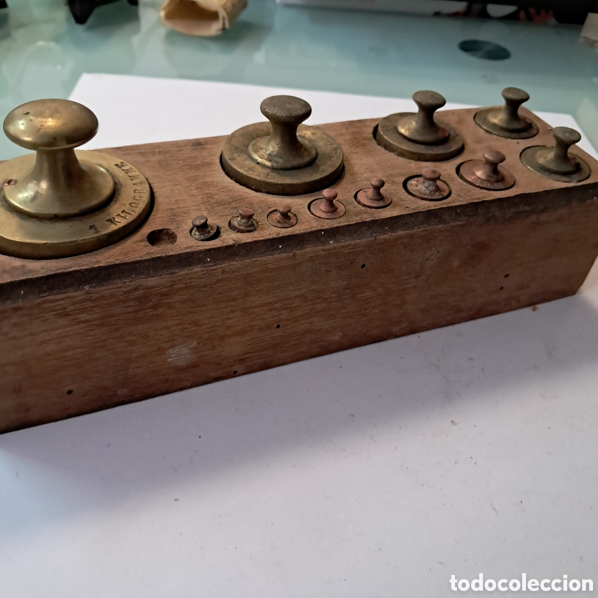 Vintage: Juego de pesas comienza en 1 kilogramo - Foto 2