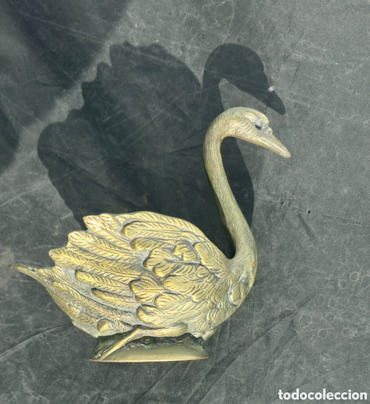 Vintage: Cisne bronce vintage - Foto 5