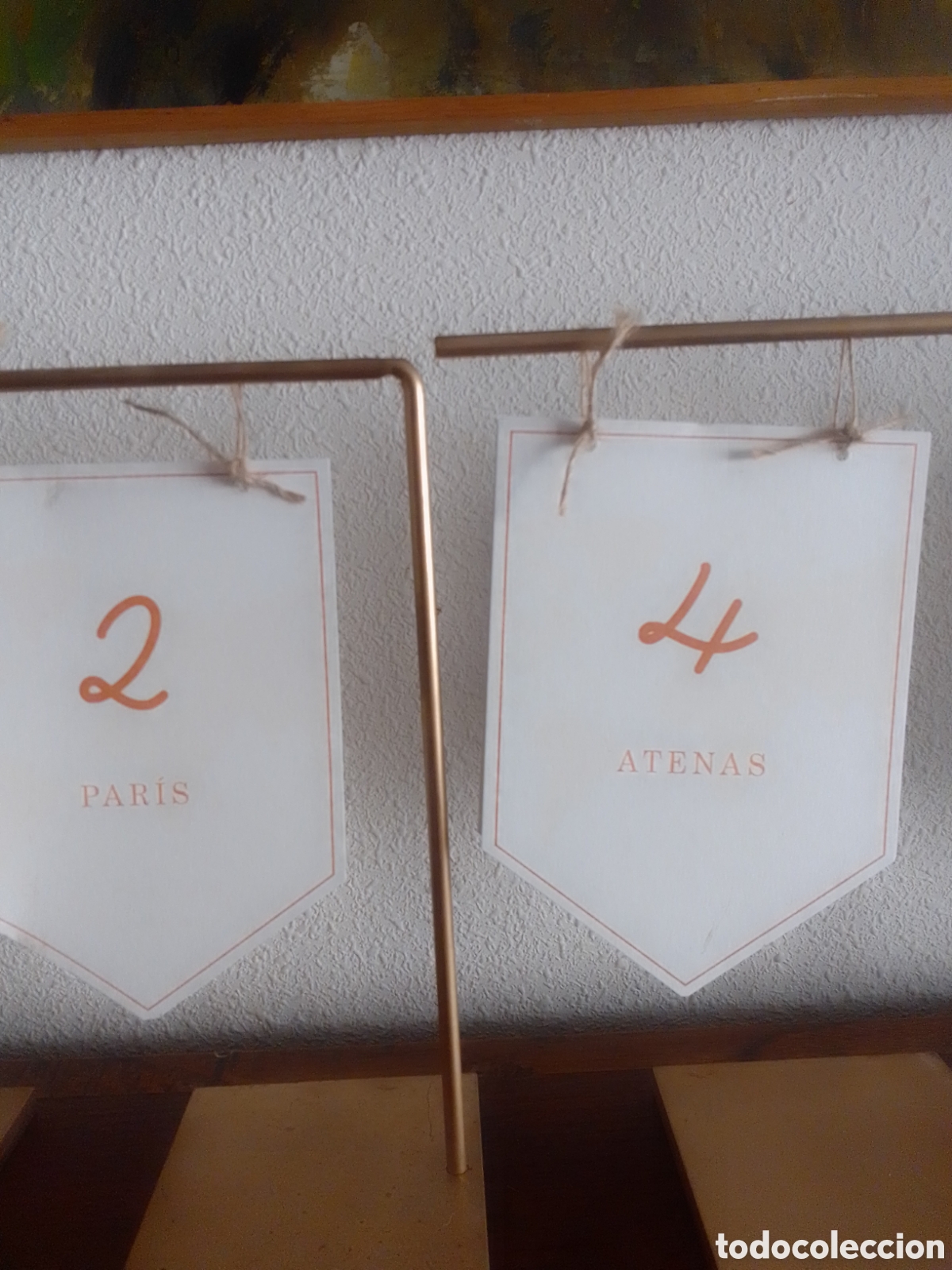 Vintage: Numeradores de mesa devorativos - Foto 6