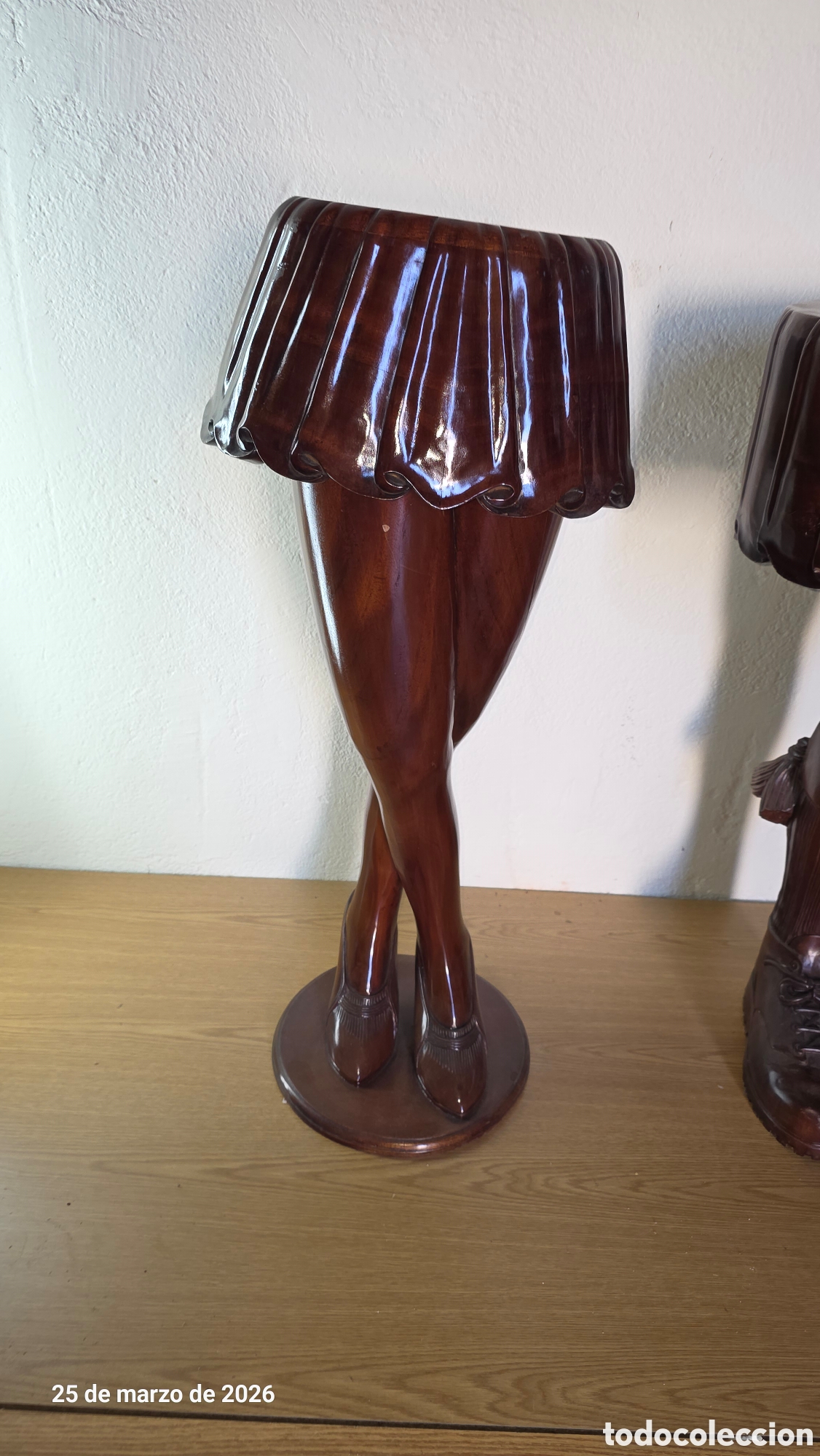 Vintage: Pedestal mesitas piernas - Foto 2