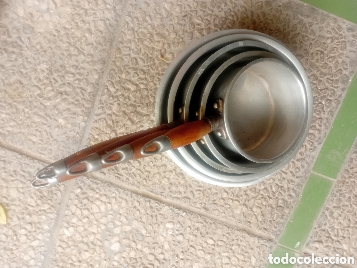 Vintage: Bateria de cocina de aluminio - Foto 4