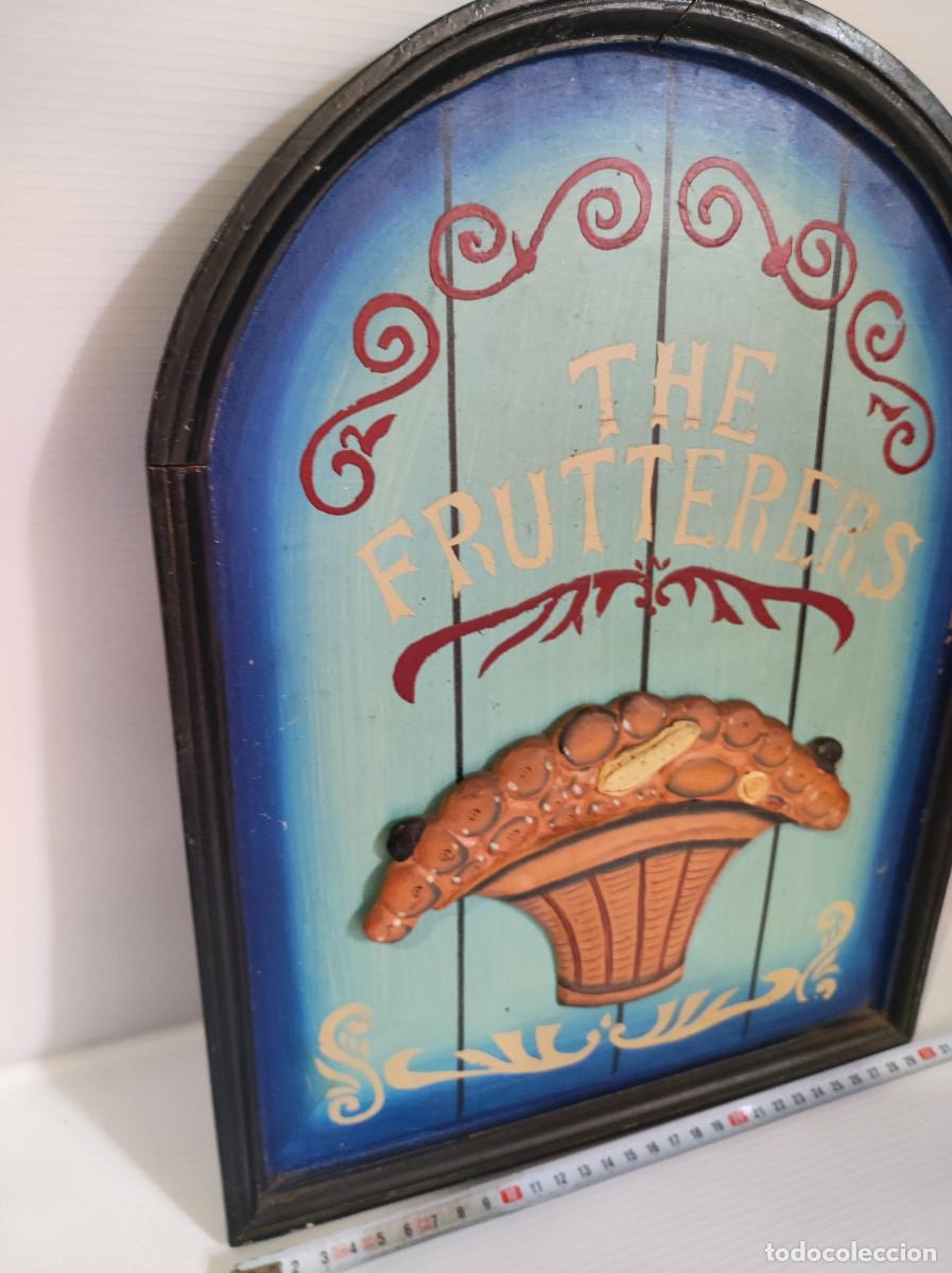 Vintage: cuatro cuadros de madera con relieve - Foto 2