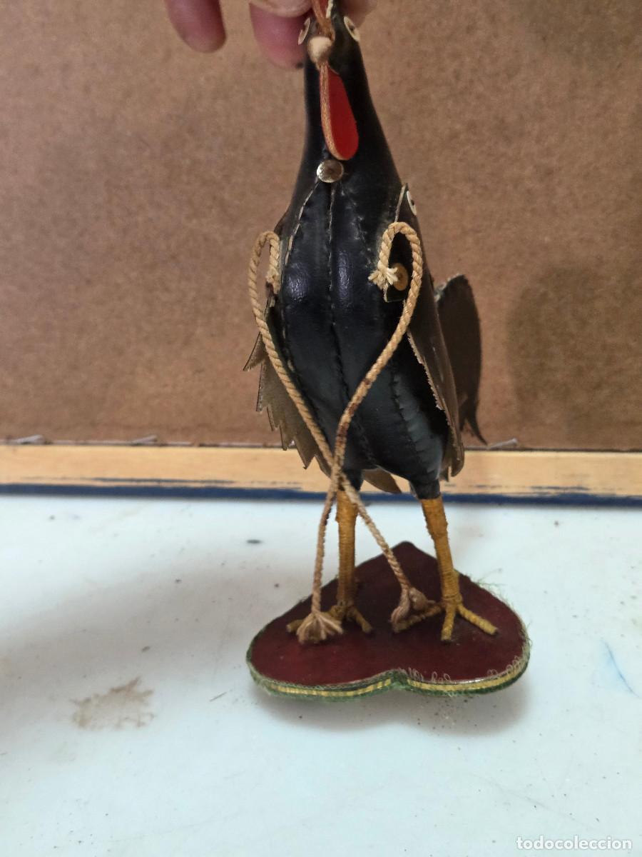 Vintage: gallo antiguo en acrilico - Foto 3