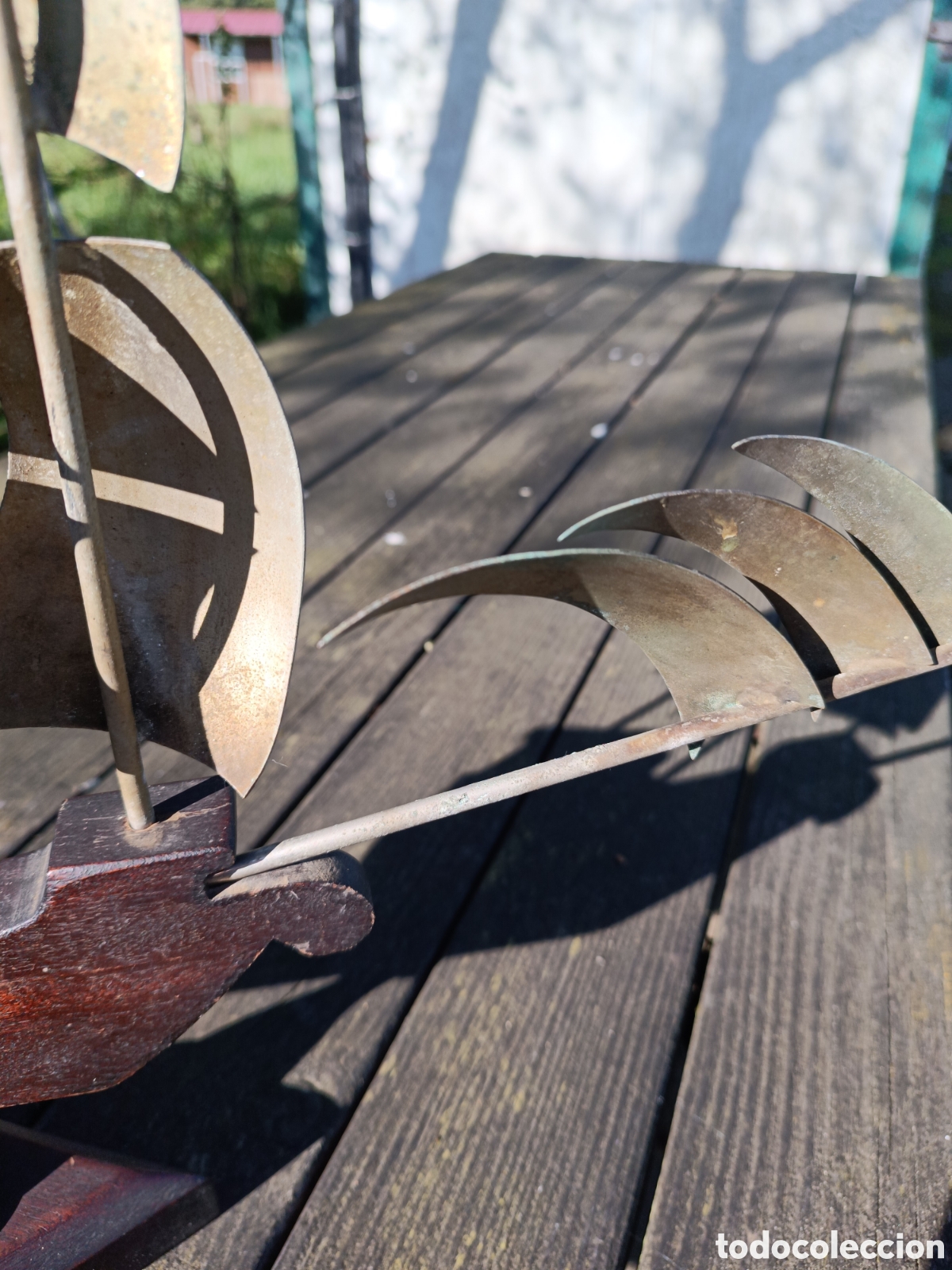 Vintage: PARA RESTAURAR BARCO EN MADERA Y LAT&Oacute;N. - Foto 10